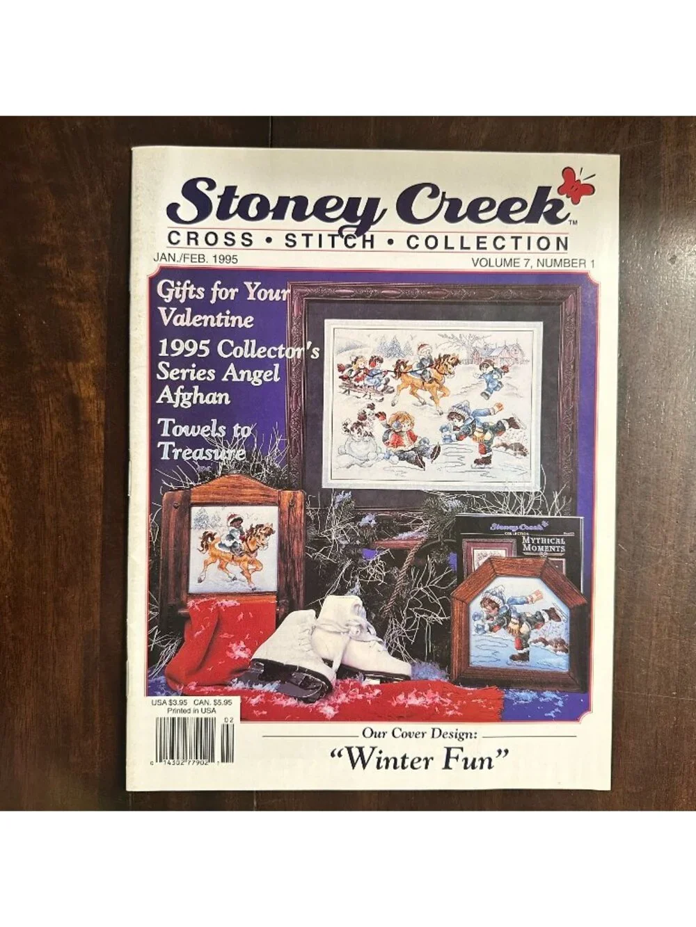 Stoney Creek Cross-Stitch Collection Vol. 7 No. 1 Jan/Feb 1995 